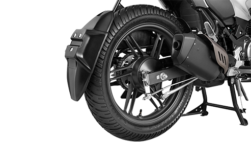 hero honda street tyre size